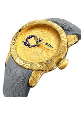 OVERFLY BIDEN Analog Dragon Dial Luxury Men's Watch Watch (NOW IN INDIA)(BD-8041-Gold)