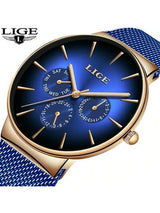 OVERFLY LIGE Luxury Chronograph Watch For-Men(NOW IN INDIA)-LG9936-BLUE