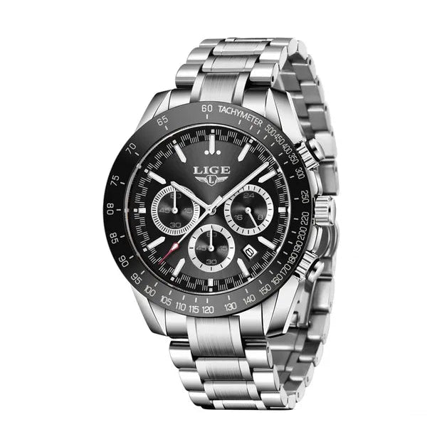 Reloj Hombre Lige Luxury Quartz Watch 2019 New LIGE Fashion Men Watches Top  Brand Luxury Mesh Steel