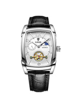 OVERFLY LIGE Automatic Mechanical Unique Dial Luxury Men's Watch (NOW IN INDIA)8949-Silver
