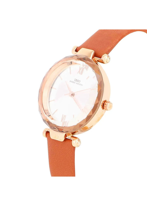 IBSO-S8838L Brown Analog Watch For - Ladies (NOW IN INDIA)